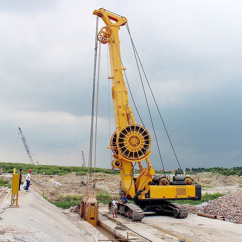 80 Meter Depth 1.5m wall width Hydraulic Underground Diaphragm Wall Grab for foundation pit support, rail transit, ect