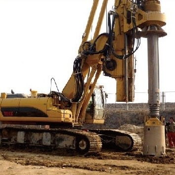基礎訓練のための最大深さ85mの元のCAT336Dに取付けられるTR280回転式掘削装置