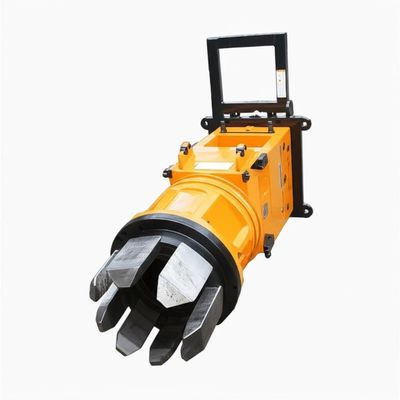 効率的な堆積分解のために 20L/min マックスシリンダーと 180mm クラウドストロークを必要とする水力パイルブレイカー